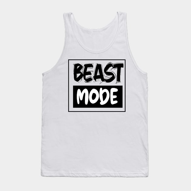 Beast mode 2 Tank Top by Biggy man